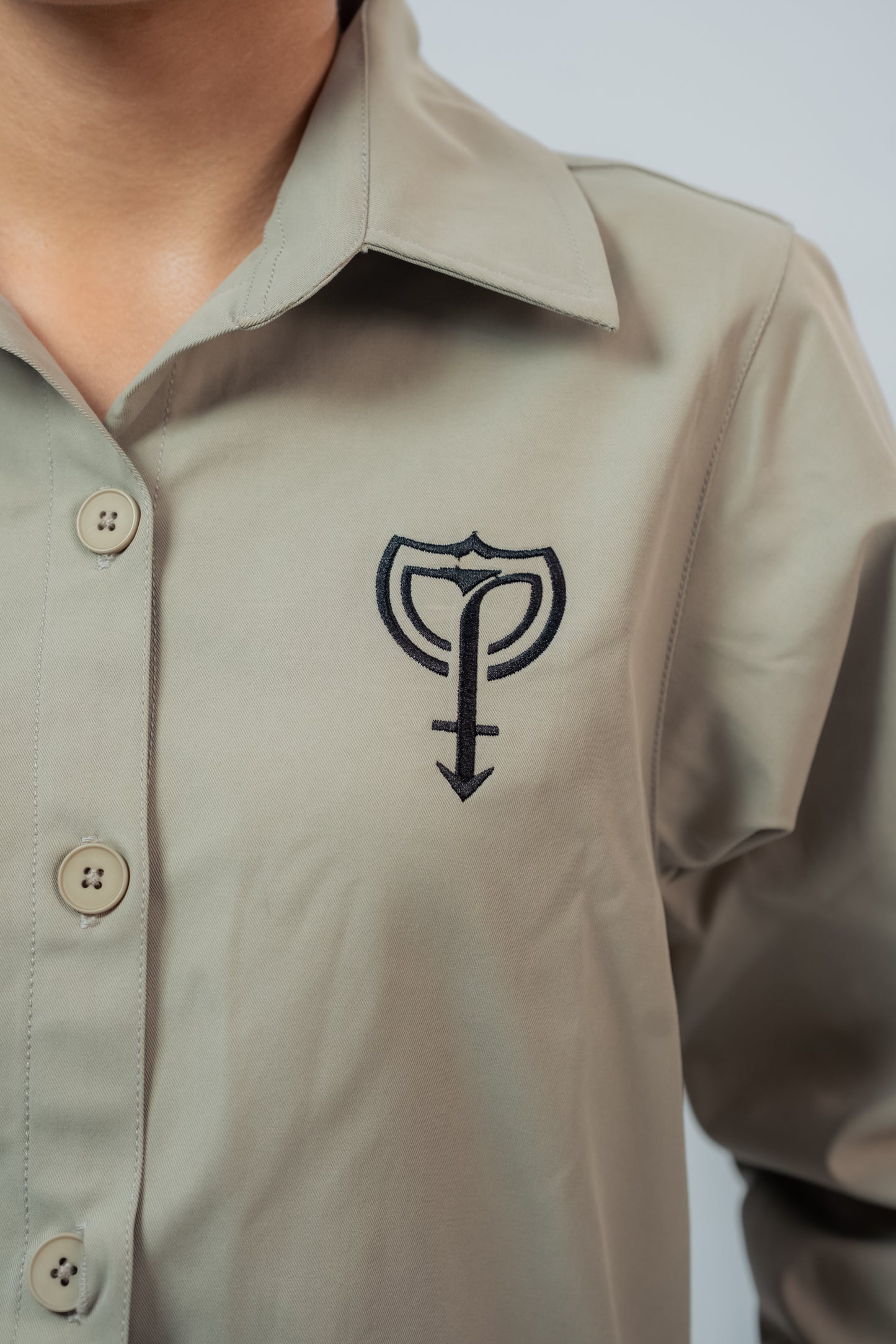 VEIL CROPPED SHIRT